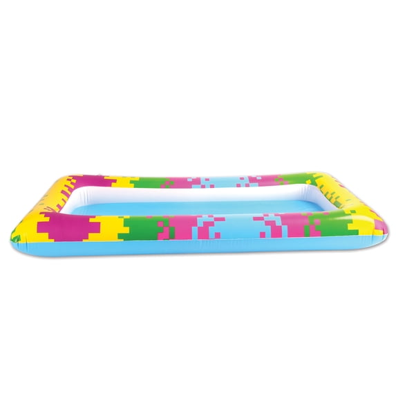 Inflatable 8-Bit Buffet Cooler 28"W X 4' 5 3 By 4"L- 6 Pack(1 Per Package)