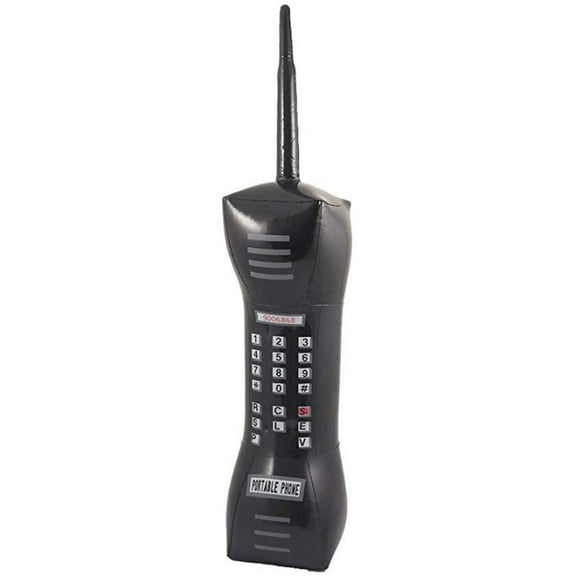 Inflatable 80s 90s Party Props or Mobile Phone Durable for Themed Parties Realistic Design