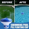 thumbnail image 1 of Inflatable/Above-Ground Pool Floating Mini 1" Chlorine/Bromine Tablet Dispenser for Pool, Spa, Hot Tub, and Fountain, Perfect for Inflatable & Above-Ground Pools 1PC, 1 of 6