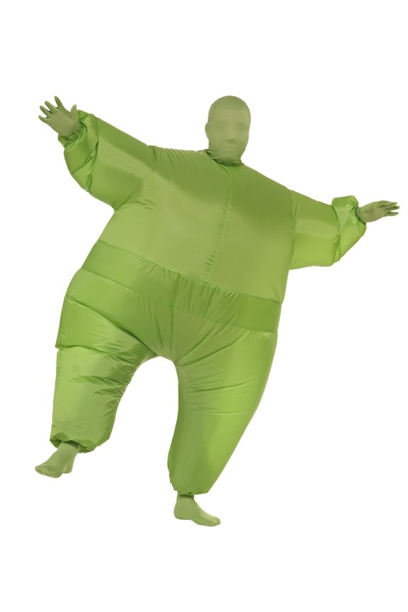 Green Man Inflatable Costume