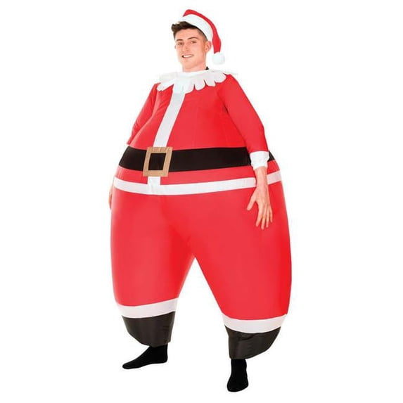 Inflatable Adult Santa Bouncer Costume