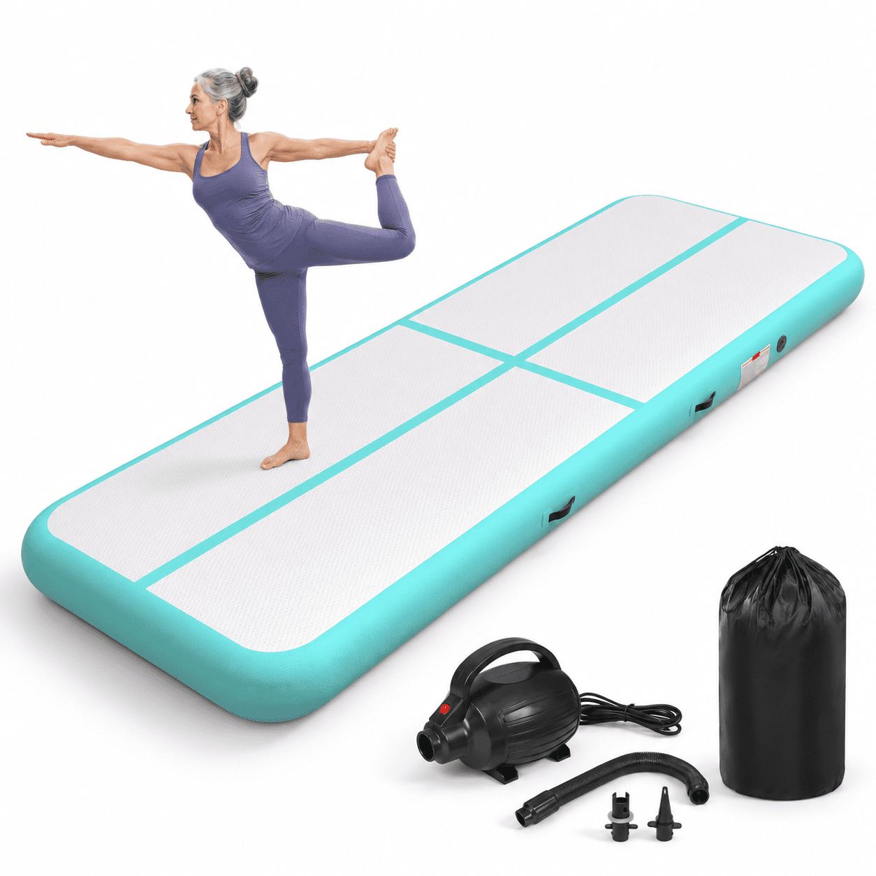 Inflatable Air Gymnastics Tumbling Mat 6ft 10ft 13ft 16ft 20ft ...