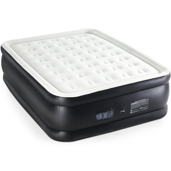 Inflatable Air Mattress — Raised Air Bed with Multiple Size Options for Home, Camping & Guest Use