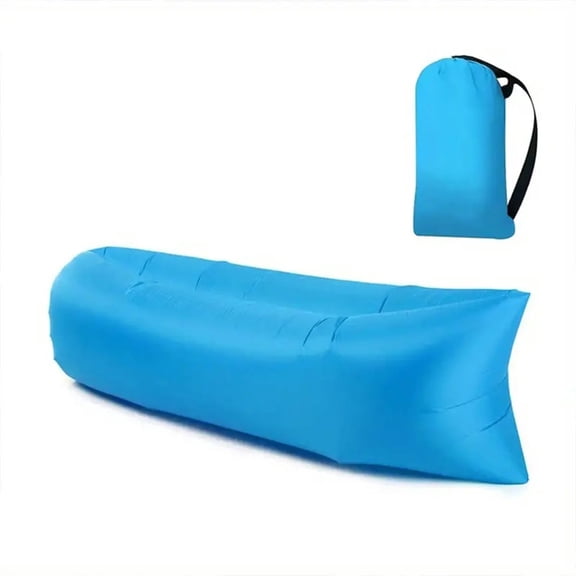 Inflatable Air Sofa Portable Fast-Inflate Waterproof Lounger for Beach Camping Pool Travel