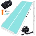 thumbnail image 1 of CHAMPIONPLUS Air Track Inflatable Tumble Track Gymnastic Tumbling Mat for Yoga Use Double Mint 10ft, 1 of 6