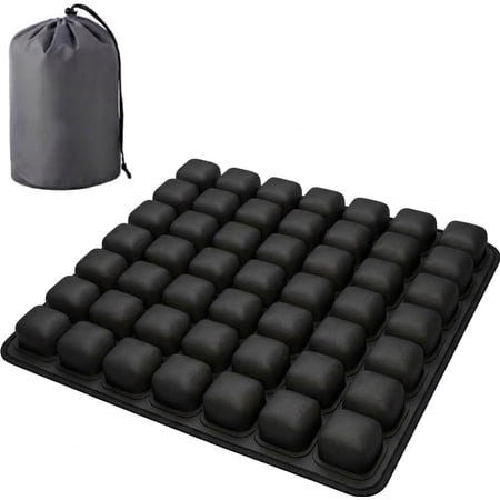 Travel Cushion Airplane Seat, 3d Air Cell Seat Cushion for Car, Office, Stadium, Ergonomic Comfort Support,Long Distance Sedentary People