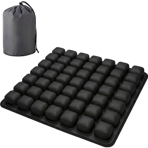 Travel Cushion Airplane Seat, 3d Air Cell Seat Cushion for Car, Office, Stadium, Ergonomic Comfort Support,Long Distance Sedentary People