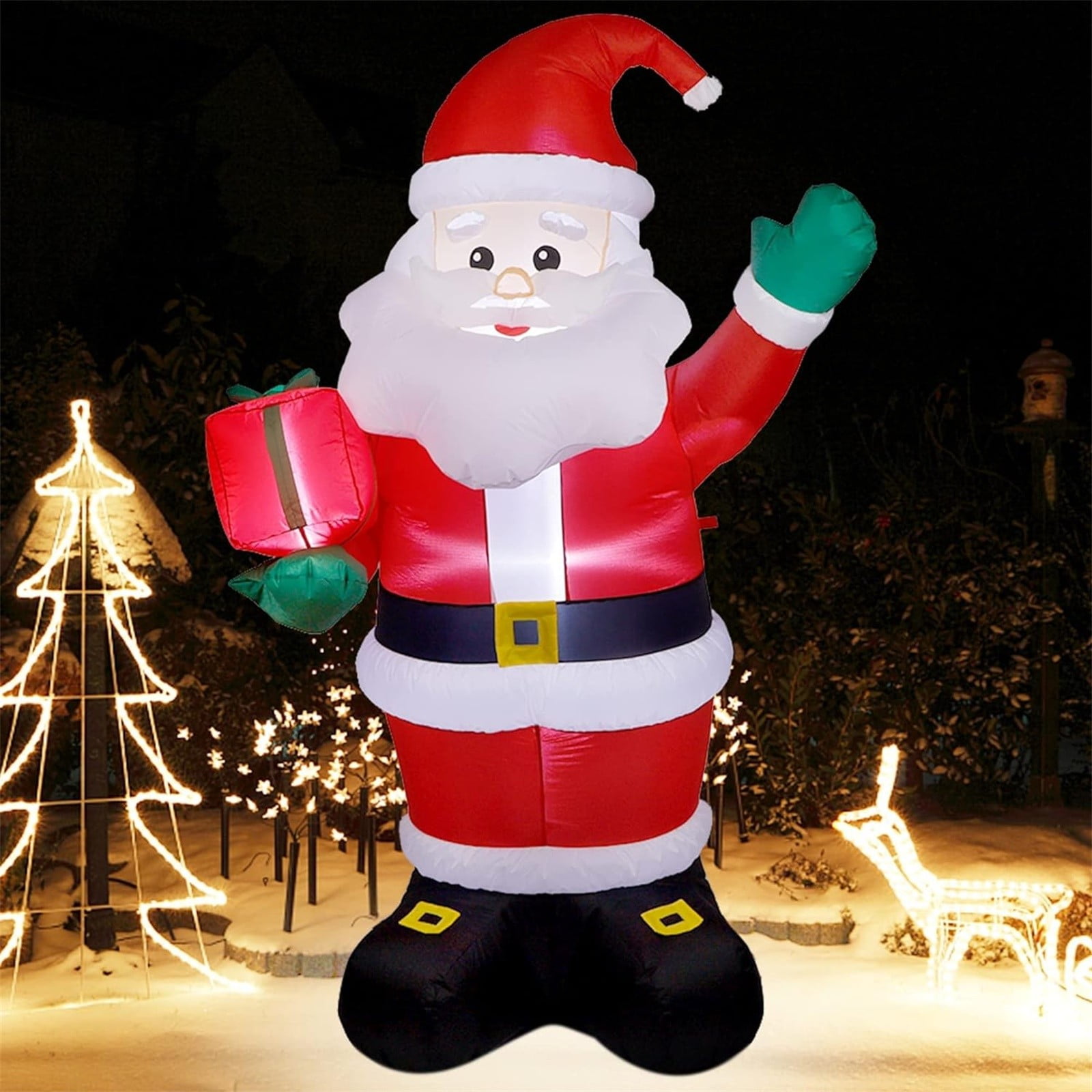 Inflatable Arch Santa Christmas Outdoor Decoration Home Store 