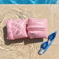 thumbnail image 1 of Inflatable Arm Floaties, 2 Pack Double Chamber, Swim Training Arm Bands for Pool Beach Safety, Durable PVC Swim Assist, Cute & Adult Water Safety Gear​, Pink, 1 of 5