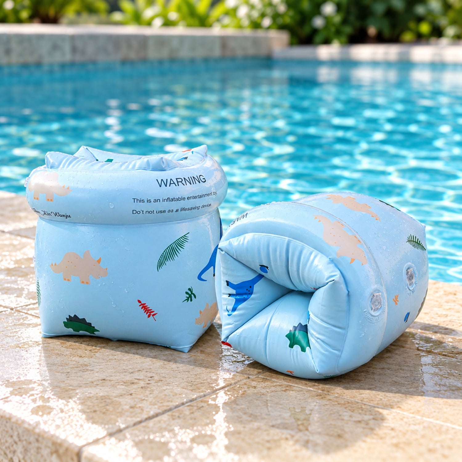 Inflatable Arm Floaties for Adults PVC Arm Support Floats with Cartoon ...