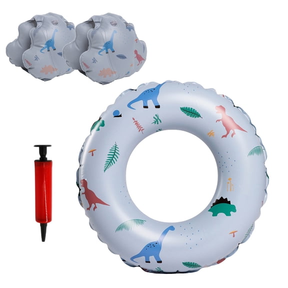 Inflatable Arm Rings Inflatable Arm Float, Safety Swimming Float Arm Band Set