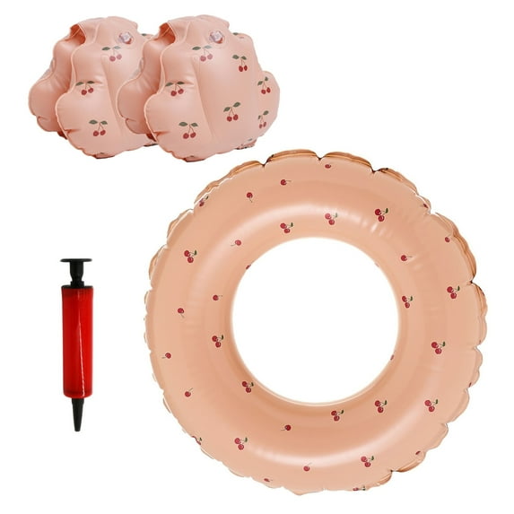 Inflatable Arm Rings Inflatable Arm Float, Safety Swimming Float Arm Band Set