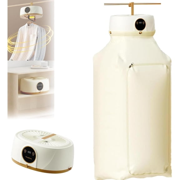 Inflatable Automatic Garment Steamer Ironing Machine Wireless Remote Control Foldable for Home Travel Apartment