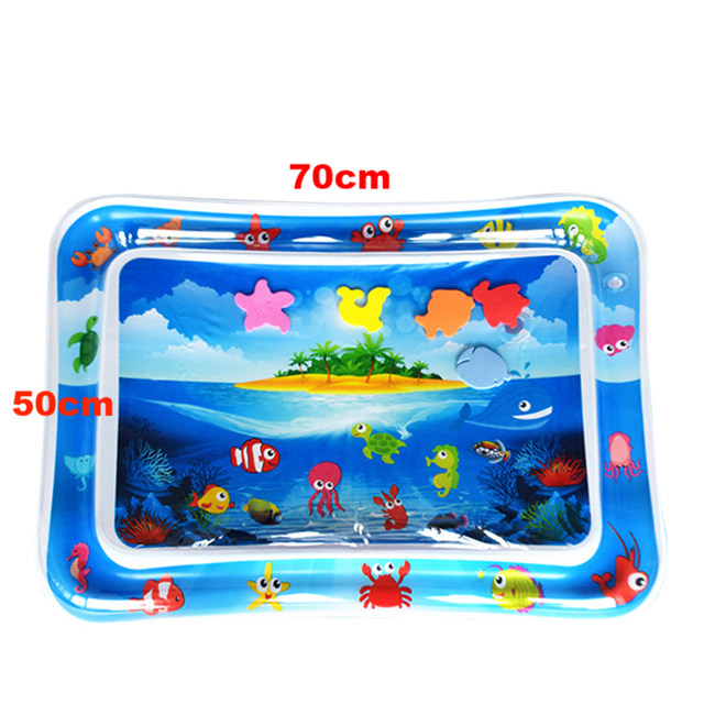 Inflatable Baby Water Mat Tummy Time Premium Water Play Mat Infant Toys for 324 Months Newborn