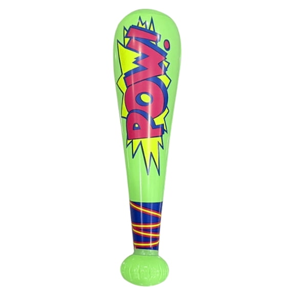 Inflatable Baseball Bat Fun Pvc Blow Up Toys for Summer Parties, Backyard Games, Birthday Gifts and Pool Activities