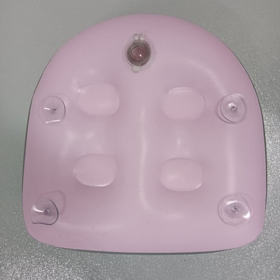 Inflatable Bath Spa Booster Seat Cushion - Soft Massage Pad with Suction Cups for Hot Tubs & Bathtubs