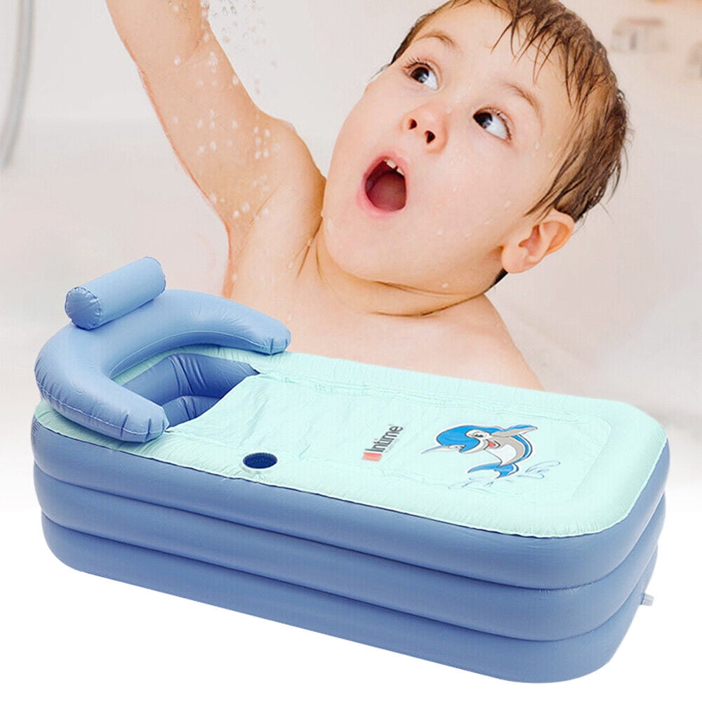 Inflatable Bath Tub Adult Folding Portable Bathtub Spa Warm Blow Up Bathtub PVC