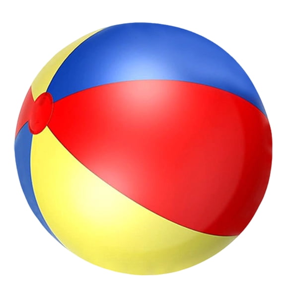 Inflatable Beach Balls Game Set - Soccer & Volleyball Style, Giant Summer Pool Beach Floating Balls for Family Summer Outdoor Fun