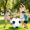 thumbnail image 1 of Inflatable Beach Soccer Ball PVC Water Toy, Outdoor Summer Pool Game Ball, Lightweight Sports Play Ball, Fun Activity Toy for Beach Pool Party Team Building, 1 of 6
