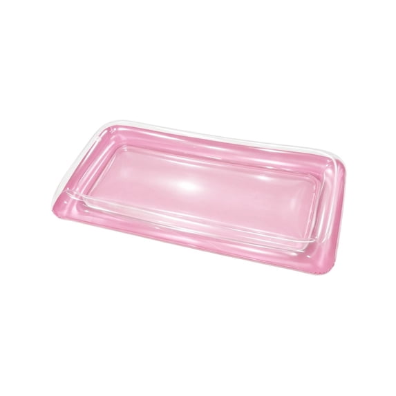 Inflatable Beverage Cooler for Outdoor Parties | Durable PVC Pool Float for Drinks and Fruit | 49.6x25.6in Water Entertainment Accessory