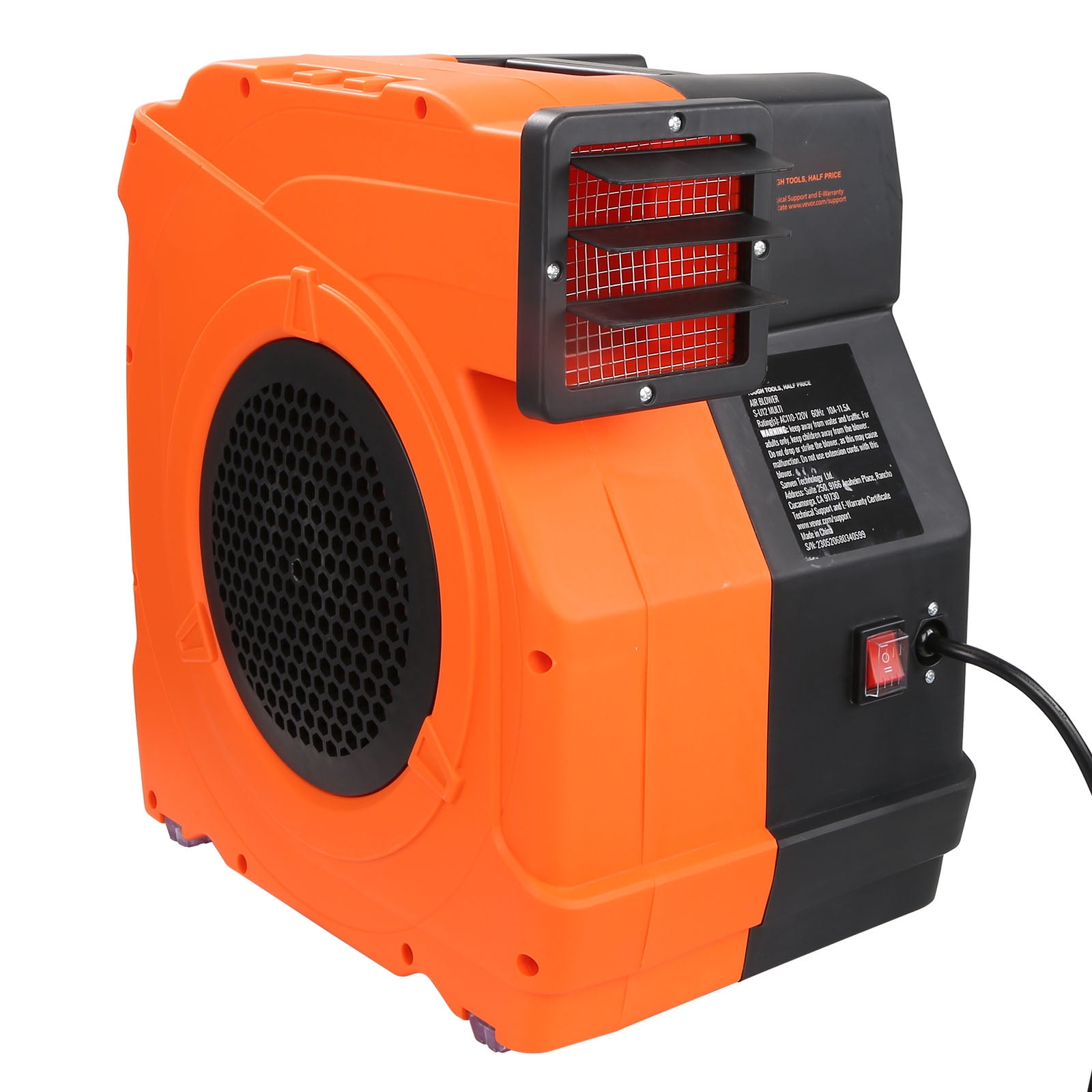 Inflatable Blower, 1500W, 2 & 2.1 HP Bounce House Blower, Pump ...