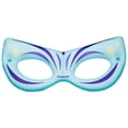 thumbnail image 1 of Inflatable Blue And Purple Masquerade Double Mesh Seat Swimming Pool Float 12-Inch, 1 of 3
