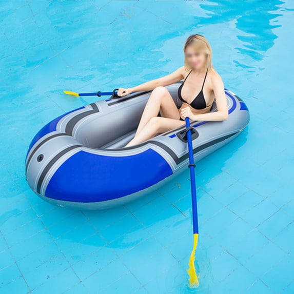 Inflatable Boat,Inflatable Boat Water Play Leisure Boat Not Series Thick Inflatable Play Leisure Leisure Boat Person Water Play Huiop Included). Rookin Wyan Yubz