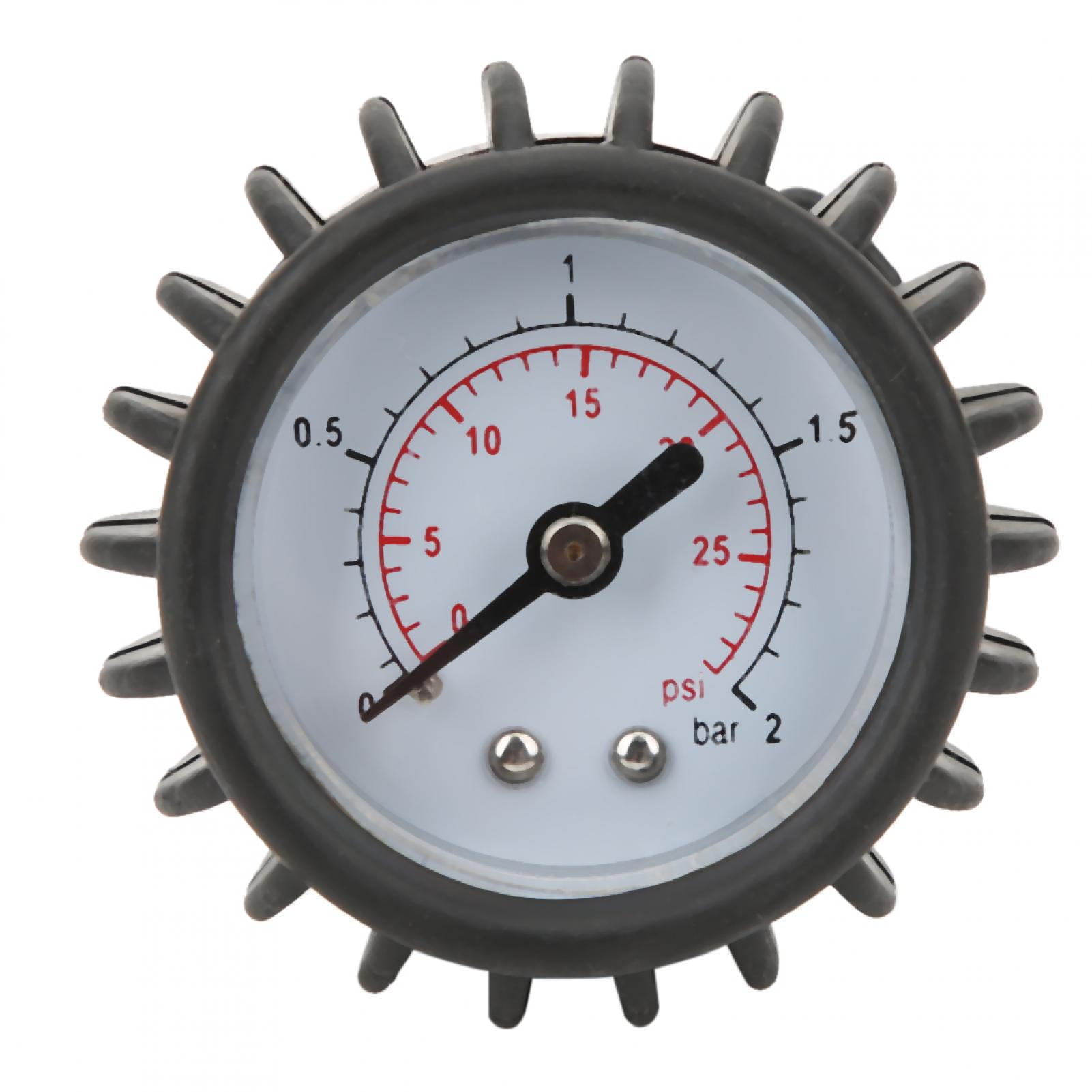 Inflatable Boat Pressure Gauge 02 BAR/030 PSI Pressure Measurement