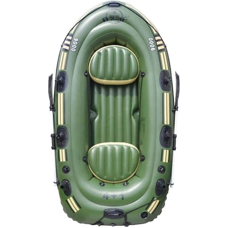 Inflatable Boat Set, Kayak Fishing Boat, 2/3 Person Boat, Inflatable Explorer Boat with Paddle and Foot Pump and Safety Rope,Two-Person Boat