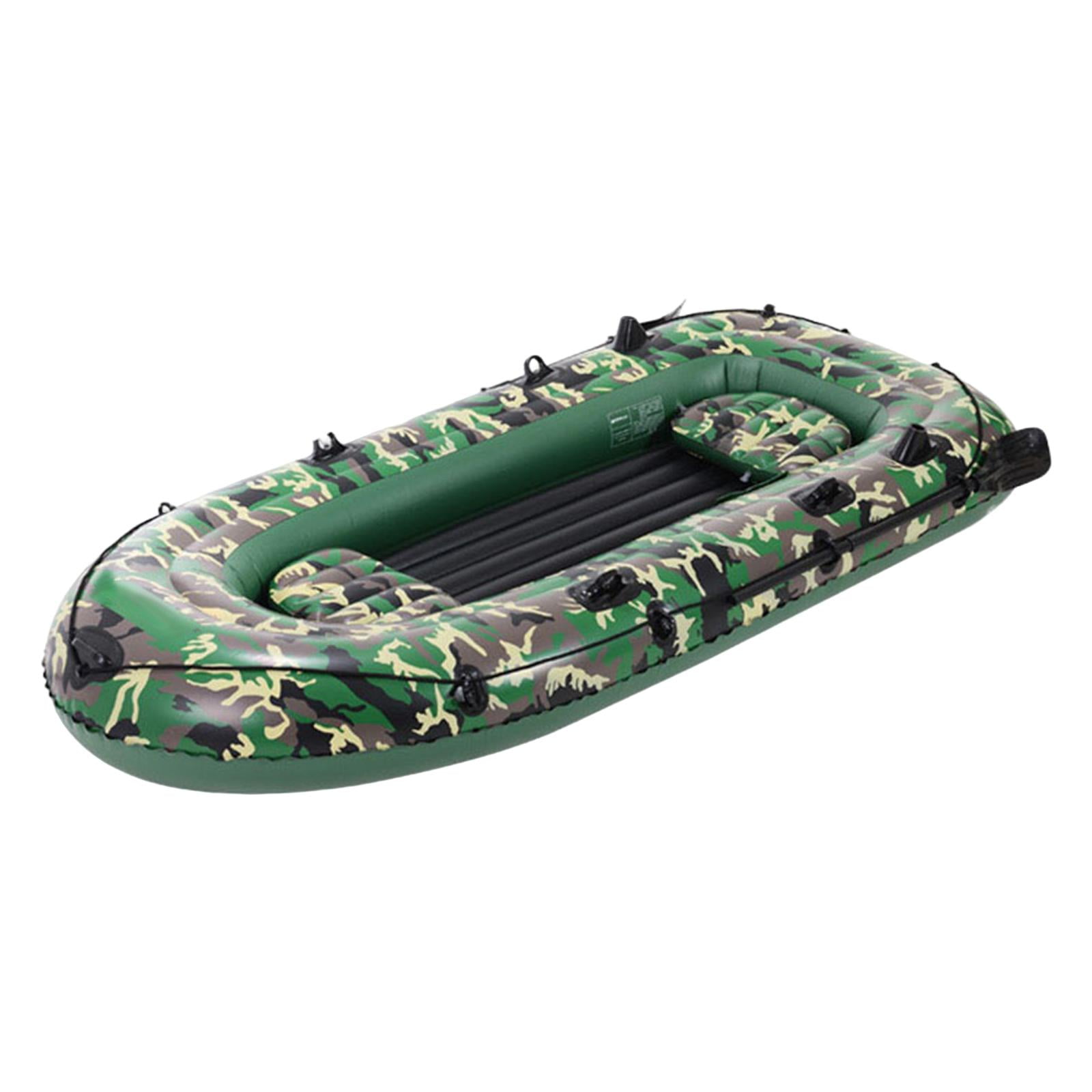 Inflatable Boat Swimming Pool Lake Float Raft for Adults 4 Person  Inflatable Raft with Pump and Oars Outdoor Inflatable Kayak Rafts