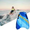 thumbnail image 1 of Inflatable Bodyboard with Handles - Portable Surf Body Board Lightweight Swimming Floating Surfboard for Lawn Slide Water Learn to Swim Summer Beach Fun Activity, 1 of 8
