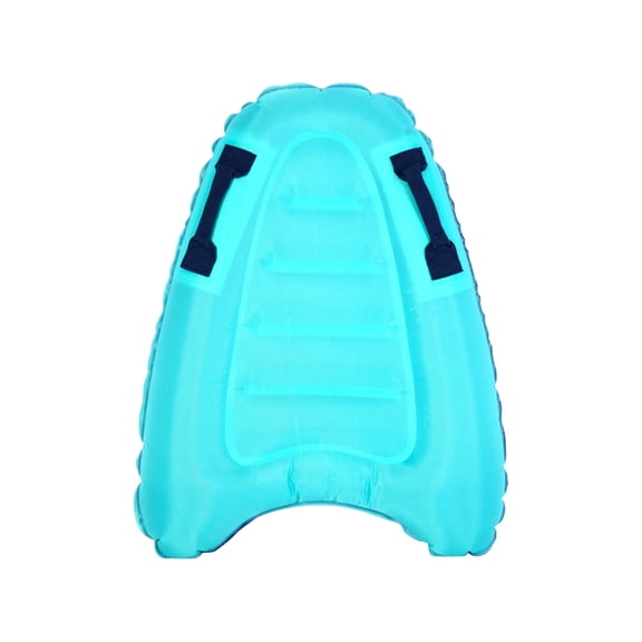 Inflatable Boogy Boards, Boogie Board with Handles for Beach Travel Cavas Slip Slide Water Park Body Surfing Board for Summer Water Pool Game Multicolor1