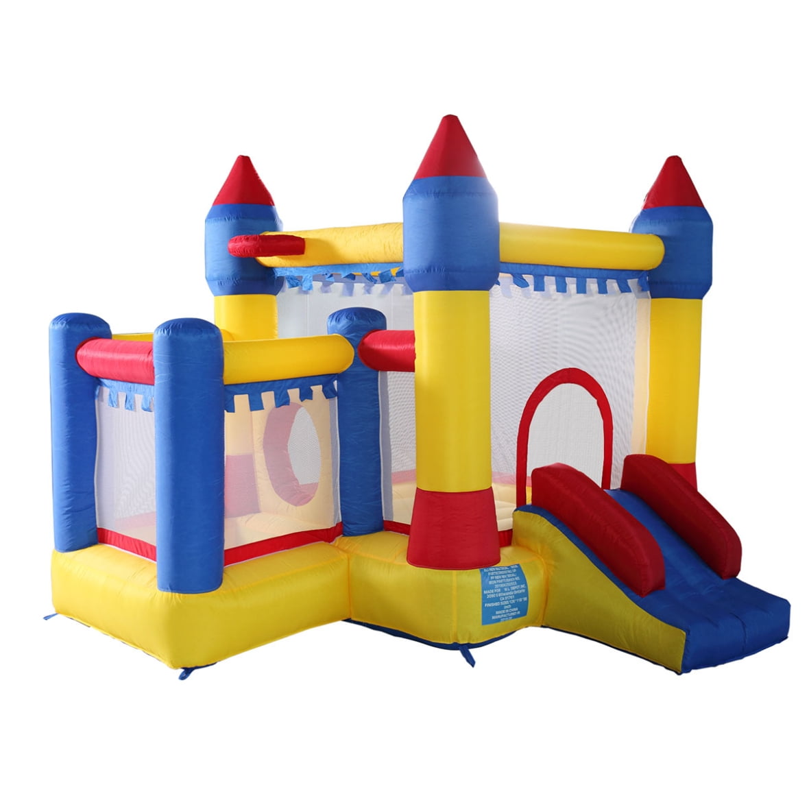 Inflatable Bounce House, Kid Jump and Slide Castle Bouncer, Jumping