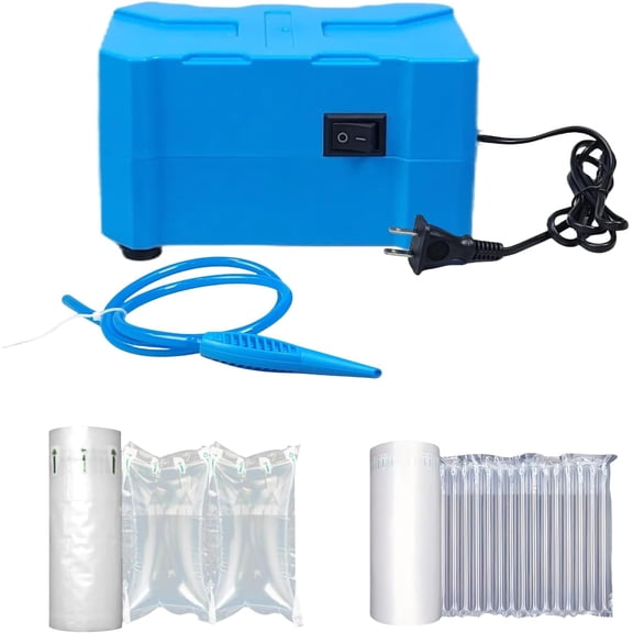 Inflatable Bubble Cushioning Wrap Roll with Electric Pump for and Moving Supplies