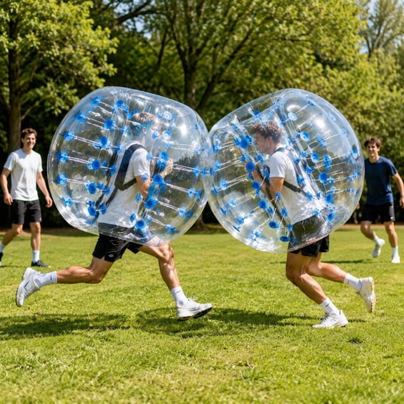 Inflatable Bumper Ball, 1 Pack 4Ft 1.2M, PVC Material, for Teen and Adult Outdoor Team Play
