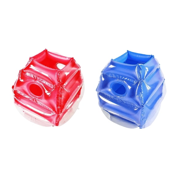 Inflatable Bumper Ball for Outdoor Games, 2Pcs Thickened PVC Body Zorb Suit for Team Building and Sports Activities, Interactive Party Equipment, 2Pcs