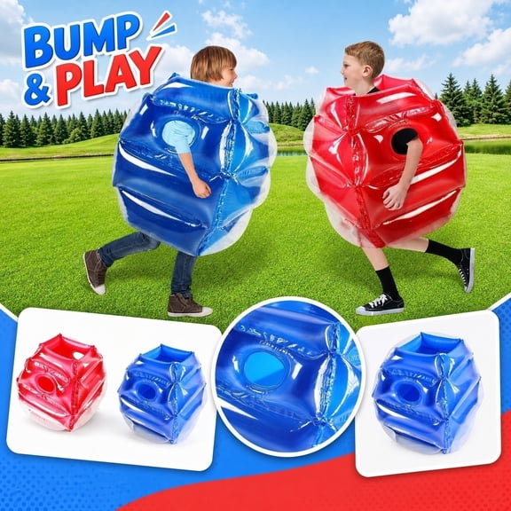 Inflatable Bumper Body Bubble, Heavy-Duty Collision Zorb Suit, Outdoor Team Building Game for Adult Group Fun, Hilarious Party Entertainment for Open Spaces