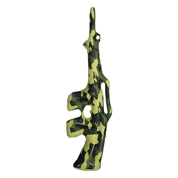 Inflatable Camouflage Gun Costume Accessory
