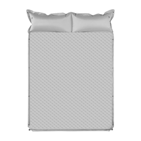 Inflatable Camping Mat | Lightweight Inflatable Double Sleeping Pad with Pillow | Built-in Pump Camping Airpad, Comfortable Air Mattress for Travel, Hiking