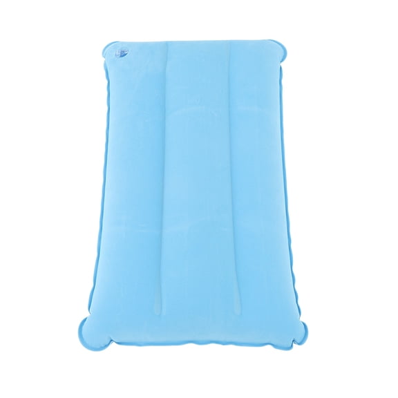 Inflatable Camping Pillow Ultralight PVC Collapsible Air Pillow 17.3 x 10.6 inches / 44.0 x 27.0 cm Navy Blue