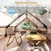 Inflatable Camping Tents for Family - 4 Season Waterproof & Easy Setup Glamping Tent