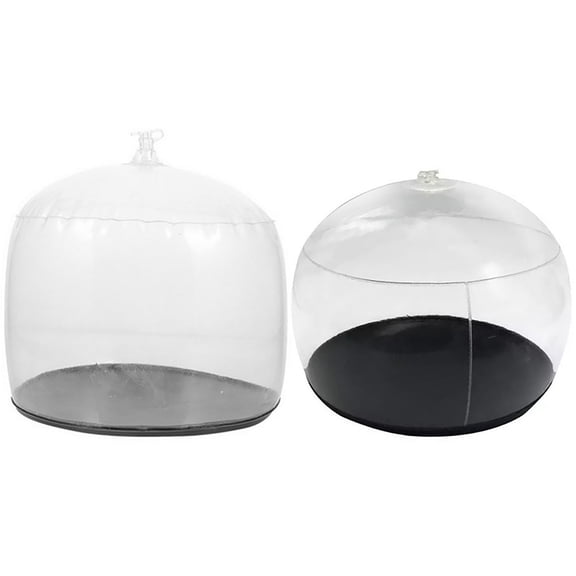 2-Pack Inflatable Baseball Cap Holders with PVC Storage Stand, Hat Display Rack for Home or Retail Shop Organization