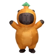 Inflatable Capybara Costume for Adult Unisex Funny Blow up Cosplay Party Suit