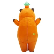 QNRMS Inflatable Capybara Costume for Adult Halloween Unisex Funny Blow up Cosplay Party Suit