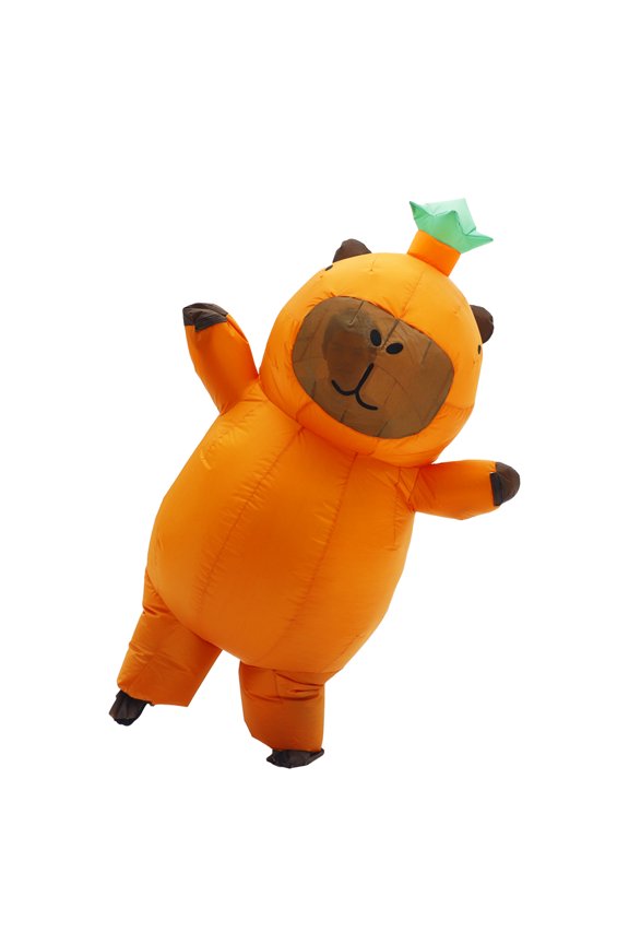 Inflatable Capybara Costume for Adult Unisex Funny Blow up Cosplay Party Suit