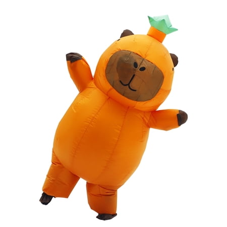 Inflatable Capybara Costume for Adult Unisex Funny Blow up Cosplay Party Suit