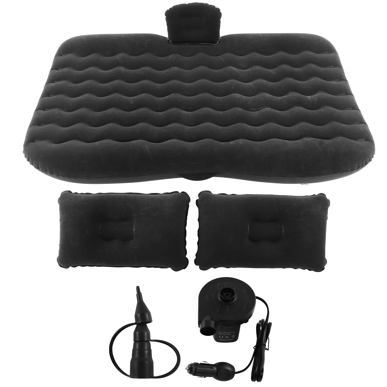 Inflatable Car Air Bed, Car Air Mattress Universal PVC Suede  For Camping