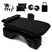 iFaveorr Inflatable Car Air Mattress with Air Pump, Back Seat Bed for Car Camping, 54" L x 32" W Portable Thickened Sleeping Bed for Travel, Mid-Size, Full-Size Cars & SUVs