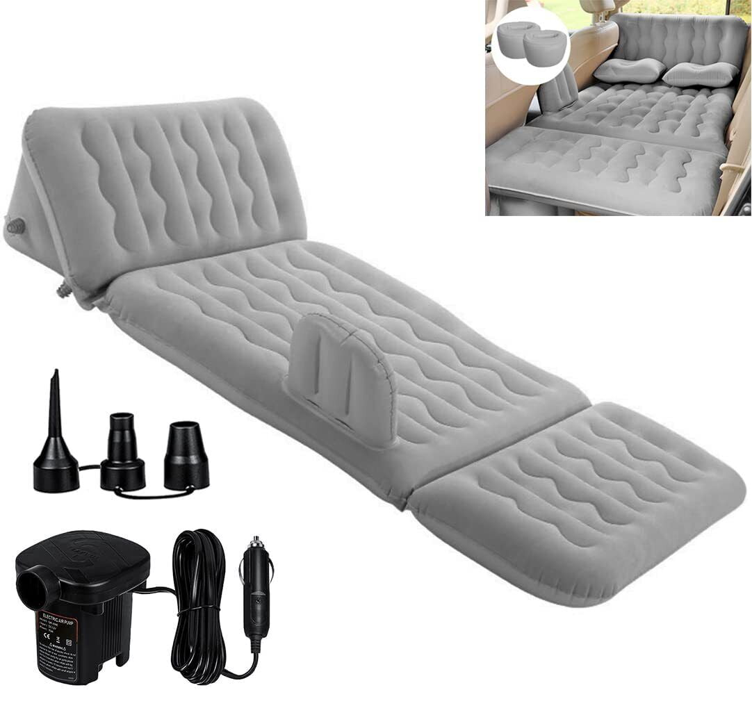 Inflatable Car Air Mattress Travel Bed 6 in 1 Thickened Car Camping