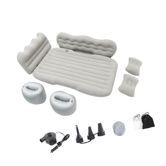 Inflatable Car Bed With Quick Inflation For SUVs Camping Water-Resistant 128cm